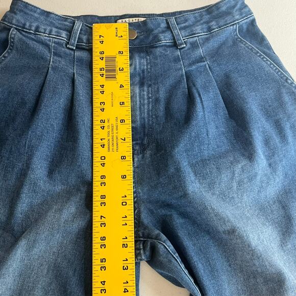 Bagatelle Collection Jeans Women's 29 Classic Tailored Blue Wide Leg 70s - Picture 5 of 9